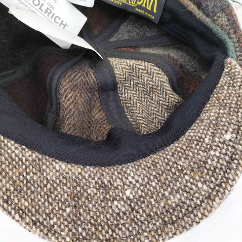 ニューヨークハット NEWYORK HAT&CAP CO. USA製 パッチワーク ウールキャスケット メンズ XL