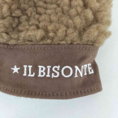 イルビゾンテ IL BISONTE ボアフリース ミトン手袋 レディース