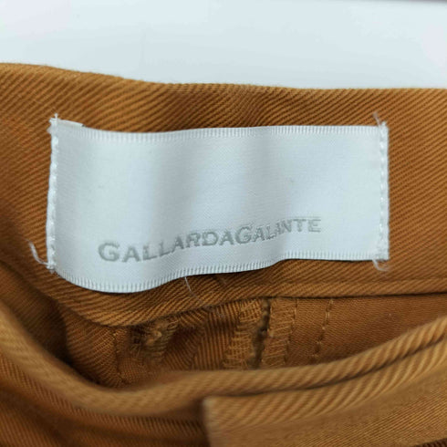 ガリャルダガランテ GALLARDAGALANTE ベルテッド コットンフレアワイドパンツ レディース 1