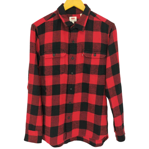 リーバイス Levis 長袖チェックネルシャツ メンズ JPN:S