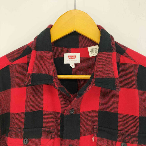リーバイス Levis 長袖チェックネルシャツ メンズ JPN:S