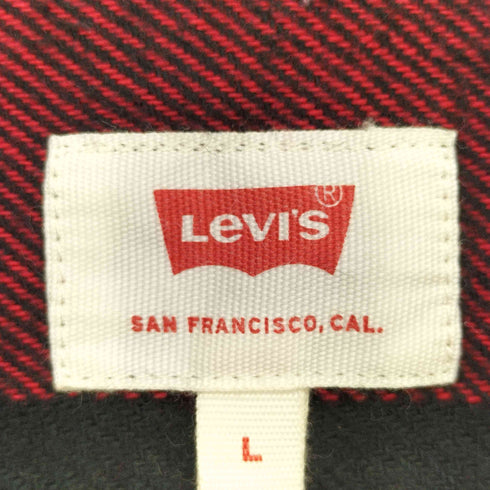 リーバイス Levis 長袖チェックネルシャツ メンズ JPN:L
