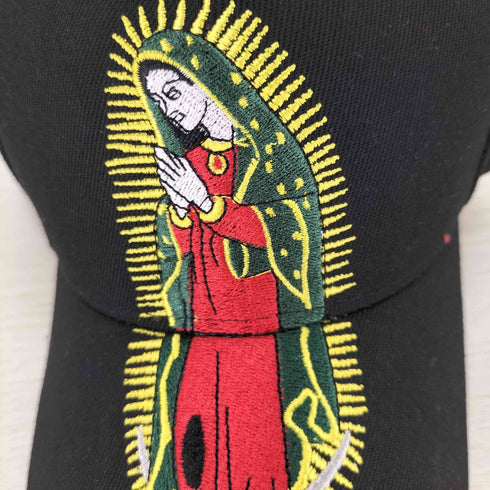 マリア像刺繍キャップ メンズ