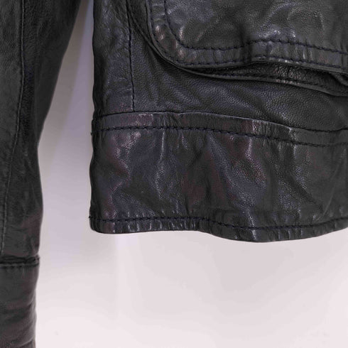 DERG シープスキン M-65型 レザージャケット メンズ 165-175cm