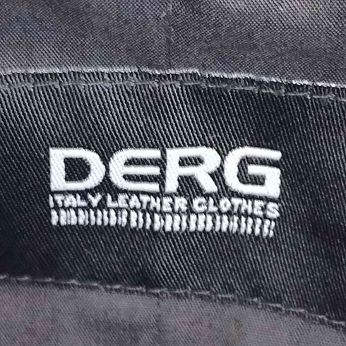DERG シープスキン M-65型 レザージャケット メンズ 165-175cm