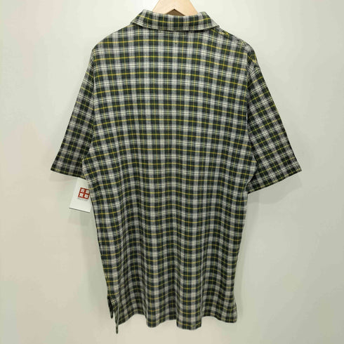 ポロバイラルフローレン Polo by RALPH LAUREN 90S ゴルフエンブレム タータンチェック S/S ポロワンピース レディース import:L
