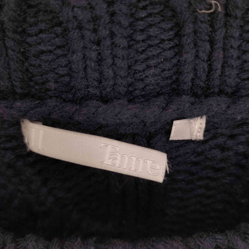 Tamme 22AW ∠13° CARBLE KNIT PO メンズ