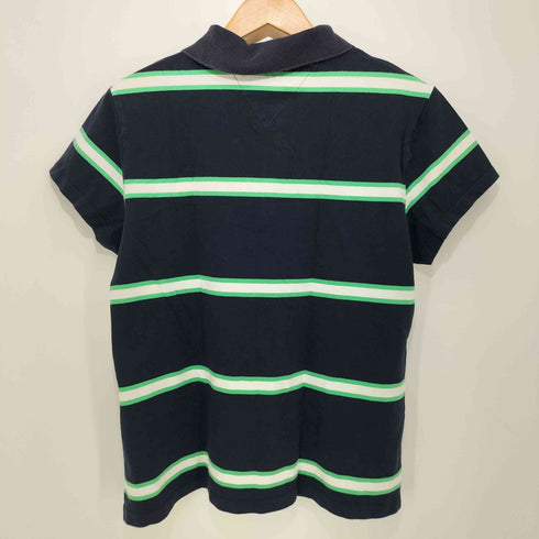 トミーヒルフィガー TOMMY HILFIGER ボーダー S/S ポロ レディース XXL