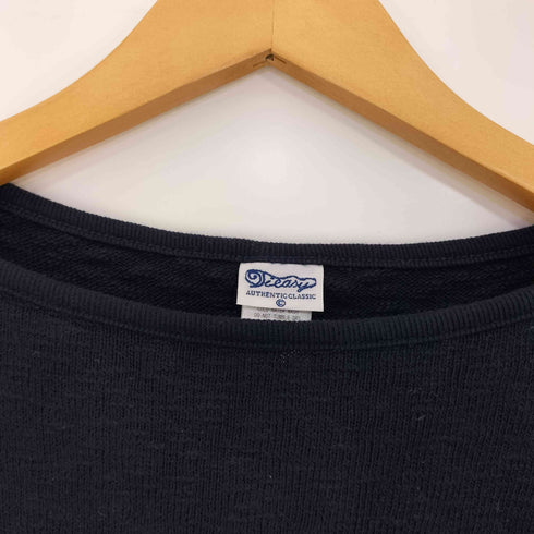 Tieasy Authentic Classic ボートネック バスクシャツ メンズ