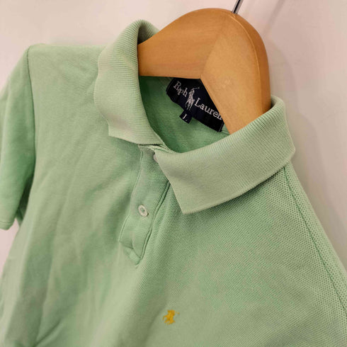 ラルフローレン RALPH LAUREN 90s ポニー刺繍S/S鹿の子ポロシャツ メンズ JPN:L