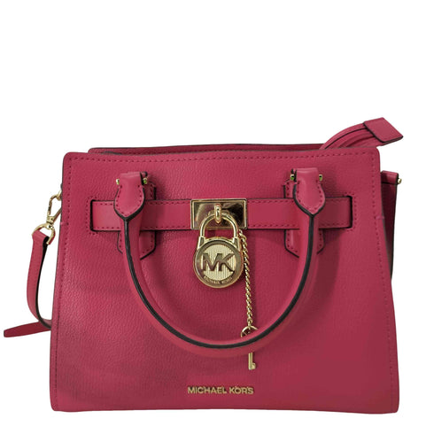 マイケルコース Michael Kors HAMILTON サッチェル 2WAYレザーショルダーバッグ レディース