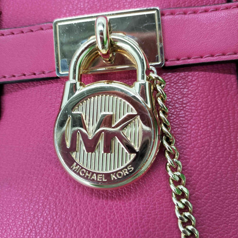 マイケルコース Michael Kors HAMILTON サッチェル 2WAYレザーショルダーバッグ レディース