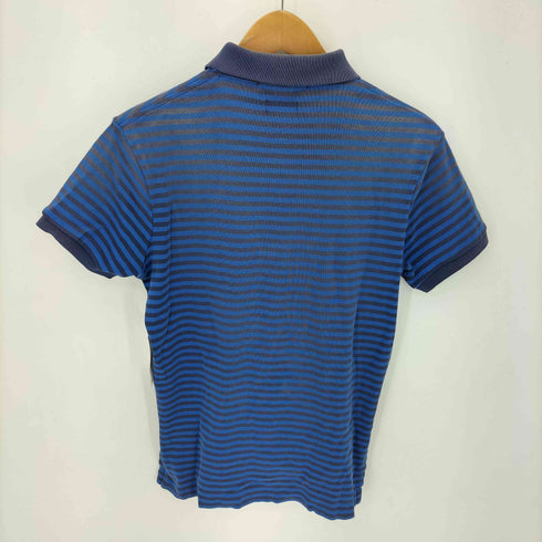 ポロラルフローレン POLO RALPH LAUREN 90s TRIM FIT ポニー刺繍ボーダーポロシャツ メンズ JPN:M