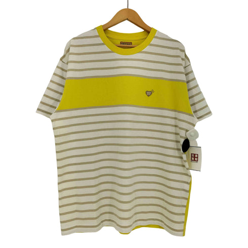 ヒューマンメイド HUMAN MADE PANEL STRIPED T-SHIRT メンズ JPN:XXL