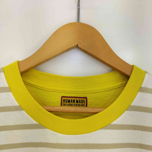 ヒューマンメイド HUMAN MADE PANEL STRIPED T-SHIRT メンズ JPN:XXL
