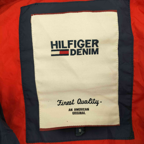 ヒルフィガーデニム HILFIGER DENIM ロゴ刺繍 フーデッド ダウン ジャケット メンズ import:S