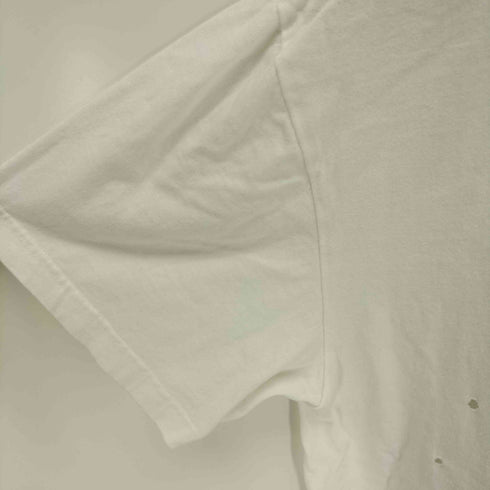 ロクビューティーアンドユースユナイテッドアローズ 6 BEAUTY & YOUTH UNITED ARROWS ダメージ加工 プリントTシャツ レディース JPN:L