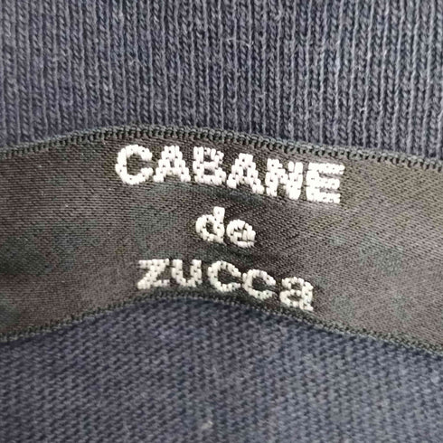 カバンドズッカ CABANE de ZUCCa 羽刺繍 半袖Tシャツ メンズ