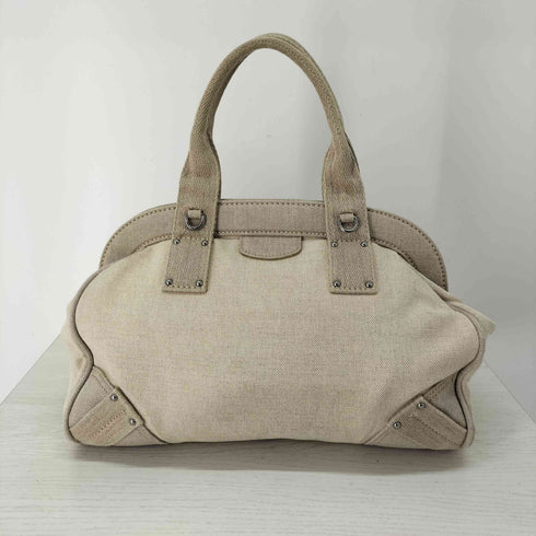 プラダ PRADA デニムキャンバストートバッグ ボストンバッグ レディース