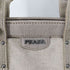 プラダ PRADA デニムキャンバストートバッグ ボストンバッグ レディース