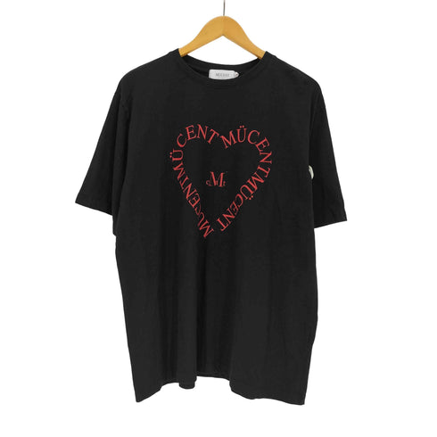 MUCENT Heart Lettering Short Sleeve T-Shirt メンズ JPN:L