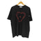 MUCENT Heart Lettering Short Sleeve T-Shirt メンズ JPN:L