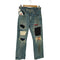 リー Lee クラッシュダメージデニムパンツ メンズ US:30-31