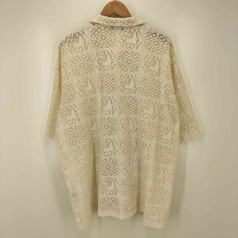 サスクワァッチファブリックス SASQUATCHfabrix. 23SS JAH LION LACE H/S OC SHIRT メンズ JPN:XL