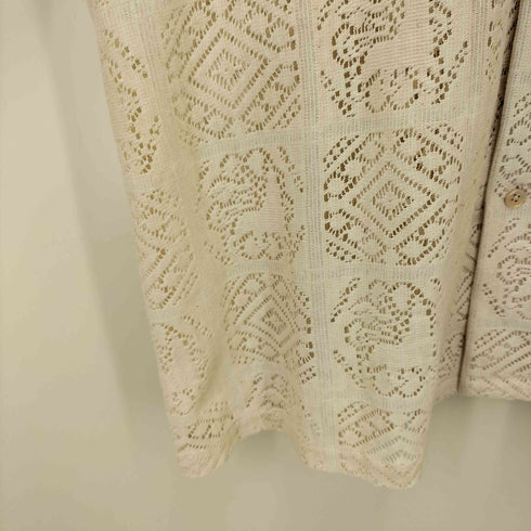 サスクワァッチファブリックス SASQUATCHfabrix. 23SS JAH LION LACE H/S OC SHIRT メンズ JPN:XL