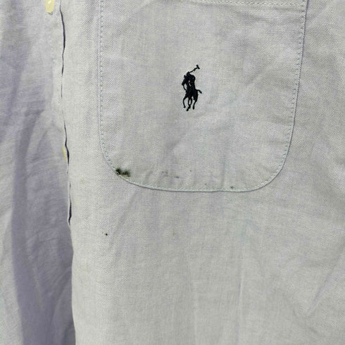 ポロ Polo ポニー刺繍 ボタンダウン S/S シャツ メンズ import:M