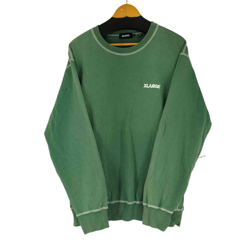 エクストララージ XLARGE STITCH CREWNECK SWEAT メンズ JPN:L