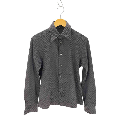 ゴーサンゴーイチプールオム 5351 POUR LES HOMMES レーヨンポリ 総柄 長袖シャツ メンズ JPN:3