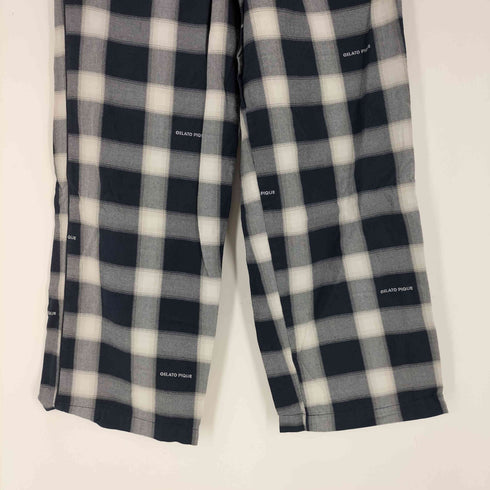 ジェラートピケ gelato pique HOMME オンブレーチェックロングパンツ メンズ JPN:M