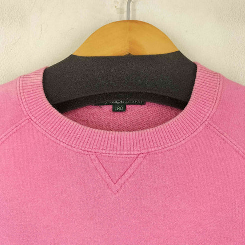 ポロバイラルフローレン Polo by RALPH LAUREN スモールポニー刺繍クルーネックスウェット レディース 160