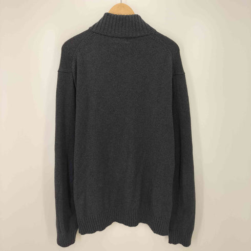 ポロラルフローレン POLO RALPH LAUREN ポニー 刺繍 ハーフジップ コットン ニット メンズ import:XL