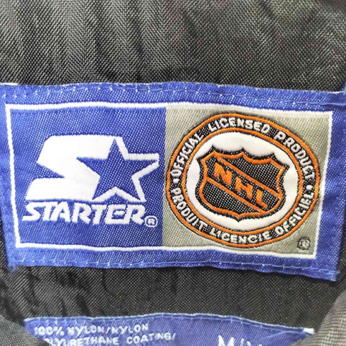 スターター STARTER 90s 両面刺繍 ナイロンジャケット メンズ import:M