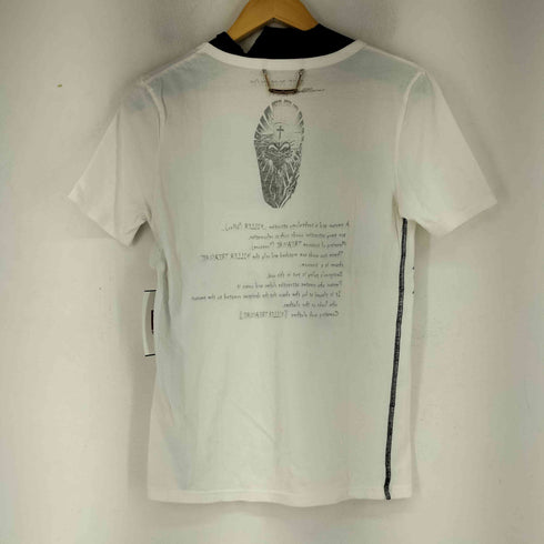 KILLER TREASURE 両面プリント S/S VネックTシャツ レディース