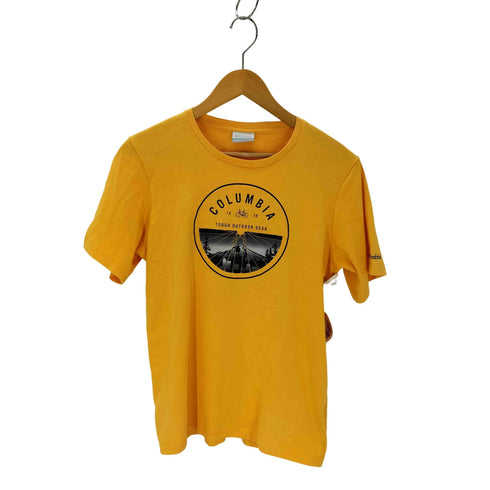 コロンビア Columbia プリント クルーネック半袖Tシャツ メンズ JPN:S