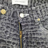 LIBRIO MENDONCA DENIM PANTS TEETH JACQUARD PATTERN デニムジャガードパンツ メンズ JPN:M