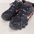 ナイキ NIKE SHOX TL BLACK/METALLIC SILVER-UNIVERSITY RED メンズ JPN:27