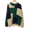 ザラ ZARA COLOUR BLOCK SWEATER クルーネック カラーブロック ニット メンズ import:XL
