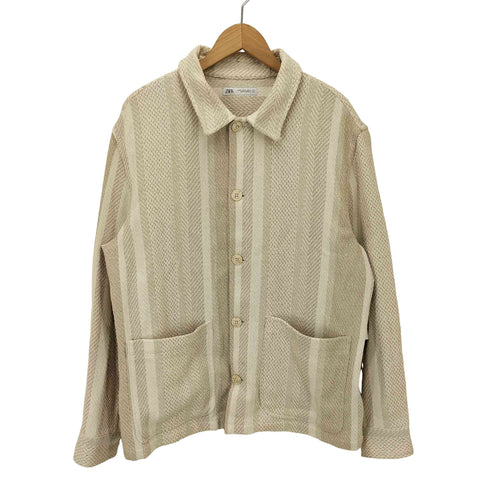 ザラ ZARA COTTON SHIRTS JACKET シャツ ジャケット メンズ import:XL