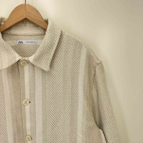 ザラ ZARA COTTON SHIRTS JACKET シャツ ジャケット メンズ import:XL