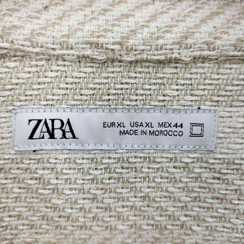 ザラ ZARA COTTON SHIRTS JACKET シャツ ジャケット メンズ import:XL