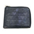 ヒューマンメイド HUMAN MADE LEATHER ZIP WALLET NAVY メンズ
