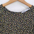 ザラ ZARA 小花柄 レーヨン パフスリーブ ワンピース レディース import:S