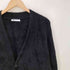 ザラ ZARA FAUX FUR TEXTURED CARDIGAN テクスチャ― シャギー カーディガン メンズ import:XL