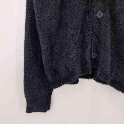 ザラ ZARA FAUX FUR TEXTURED CARDIGAN テクスチャ― シャギー カーディガン メンズ import:XL
