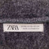 ザラ ZARA FAUX FUR TEXTURED CARDIGAN テクスチャ― シャギー カーディガン メンズ import:XL