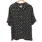 ザラ ZARA FLORAL PRINT SHIRT シアー オープンカラー S/S シャツ メンズ import:L